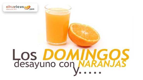 Los domingos desayuno con naranjas y... FEDERICO GARCÍA LORCA