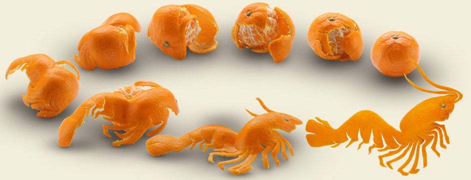 Mikamuki - o el arte japonés de pelar mandarinas