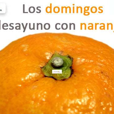 Los domingos desayuno con naranjas y... LOPE DE VEGA