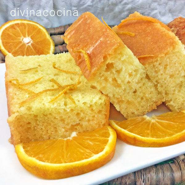 Bizcocho de naranja del Aljarafe sevillano