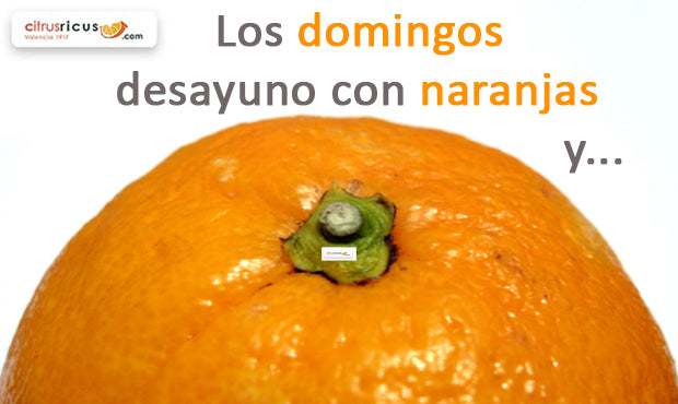 Los domingos desayuno con naranjas y... JOAQUÍN ANTONIO PEÑALOSA