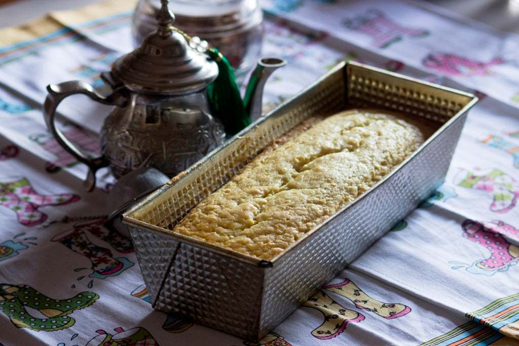 Budín vegano naranjas y aceite de oliva