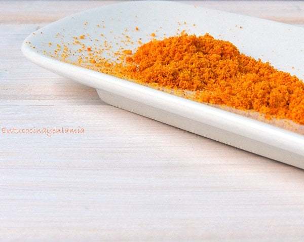 Polvo de naranja