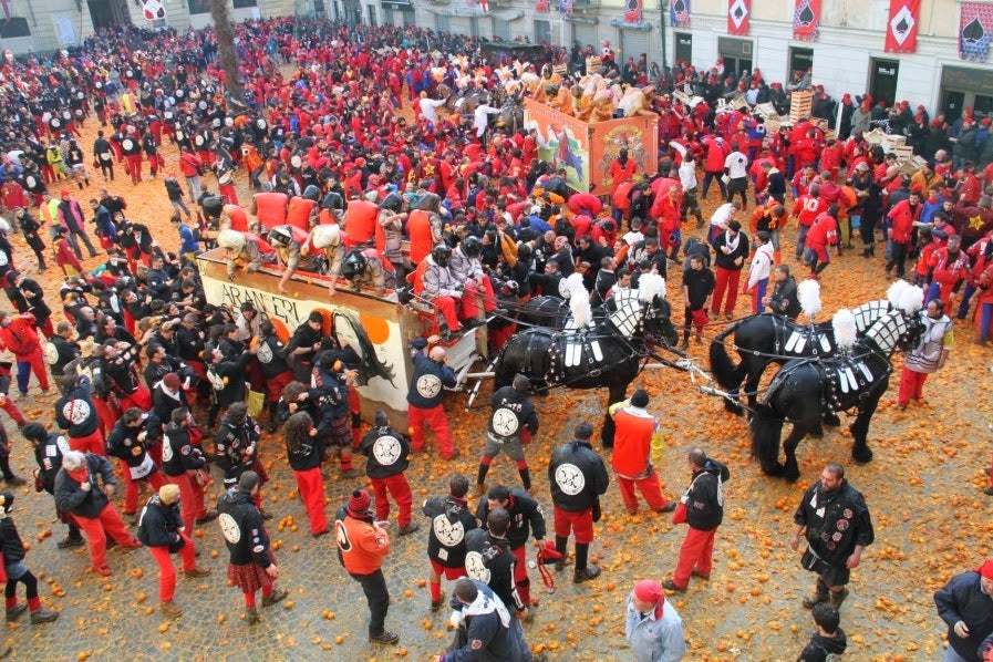 El Carnaval de Ivrea