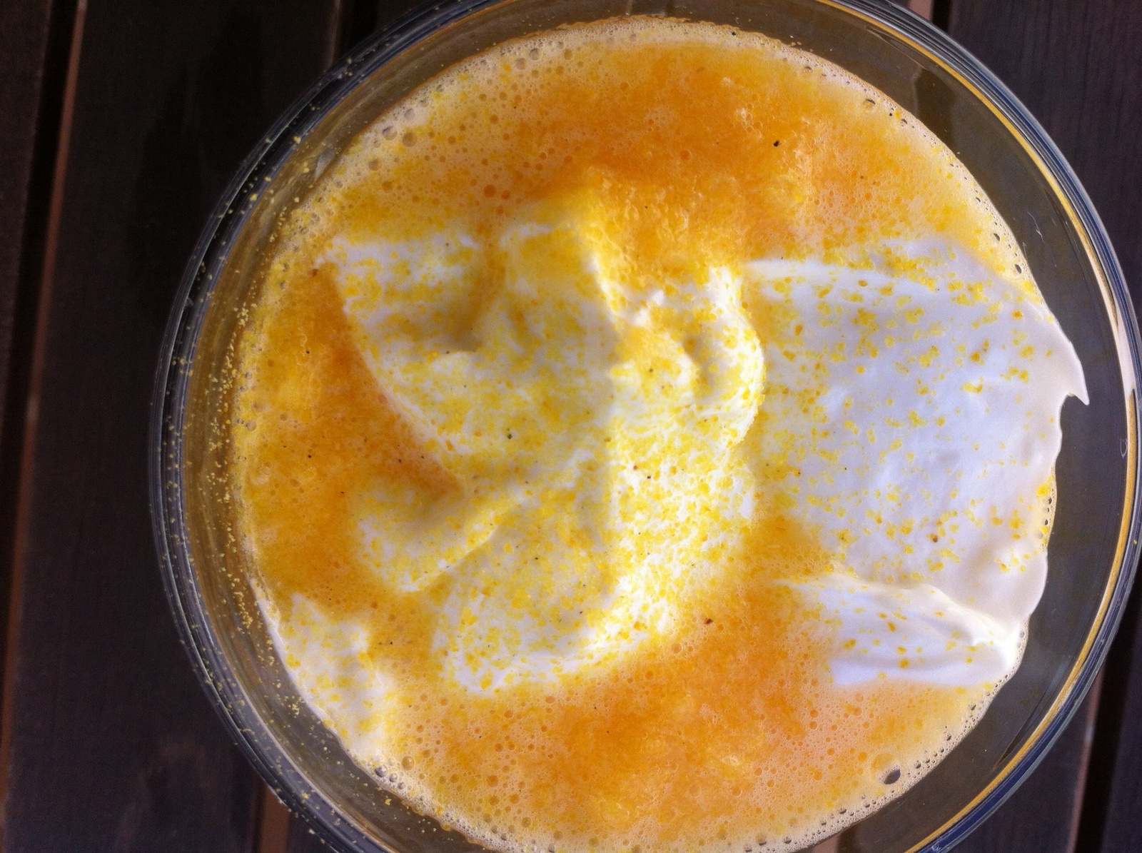 Cremoso de mandarina y yogur - ¡prepáralo en 10 minutos!