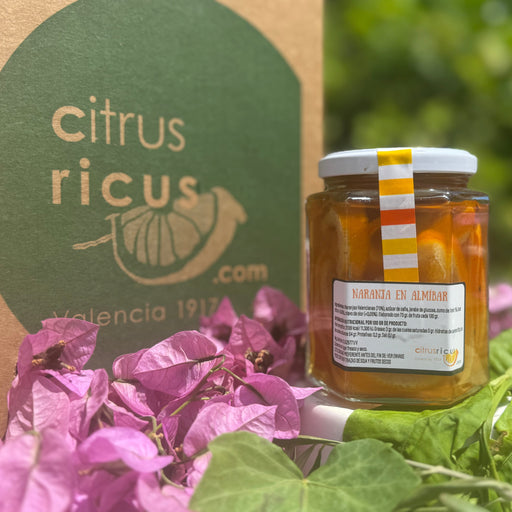 Rodajas de naranjas en almíbar artesanal de CitrusRicus